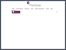 Tablet Screenshot of moonflowercottages.co.za